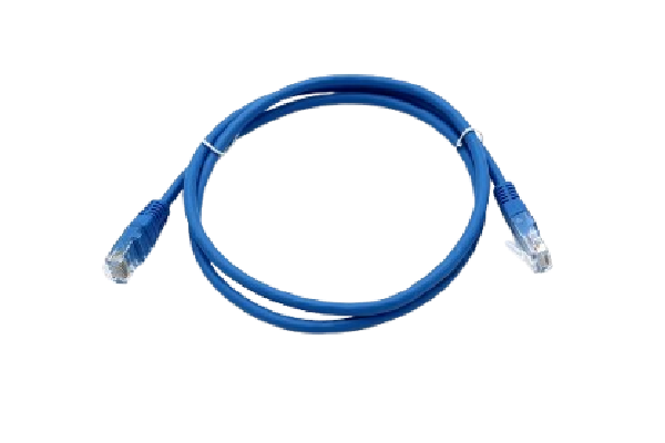 AN - HKPC-C6UUR28BU-1 Cat.6 UTP 28AWG CCA BLUE PVC 1.0M PE BAG PACKING