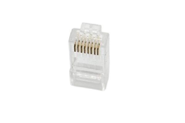AN-HKPG-C6UTP001 CAT.6 UTP RJ45 PLUG TRANSPARENT FU